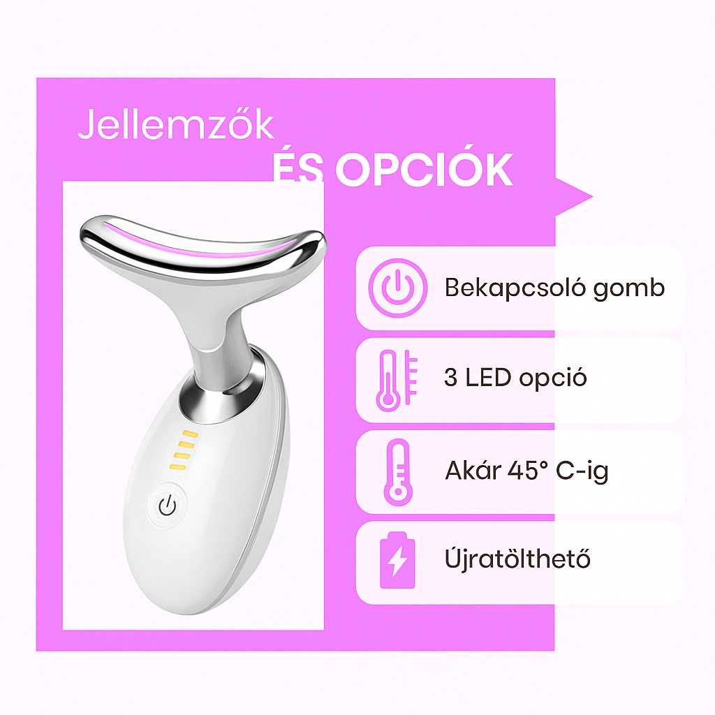 FineSkin arcápoló készülék, és alakformálás, ránctalanítás, professzionális